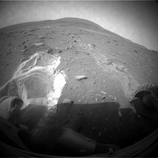 Spirit Stuck in 'Insidious Invisible Rover Trap' on Mars
